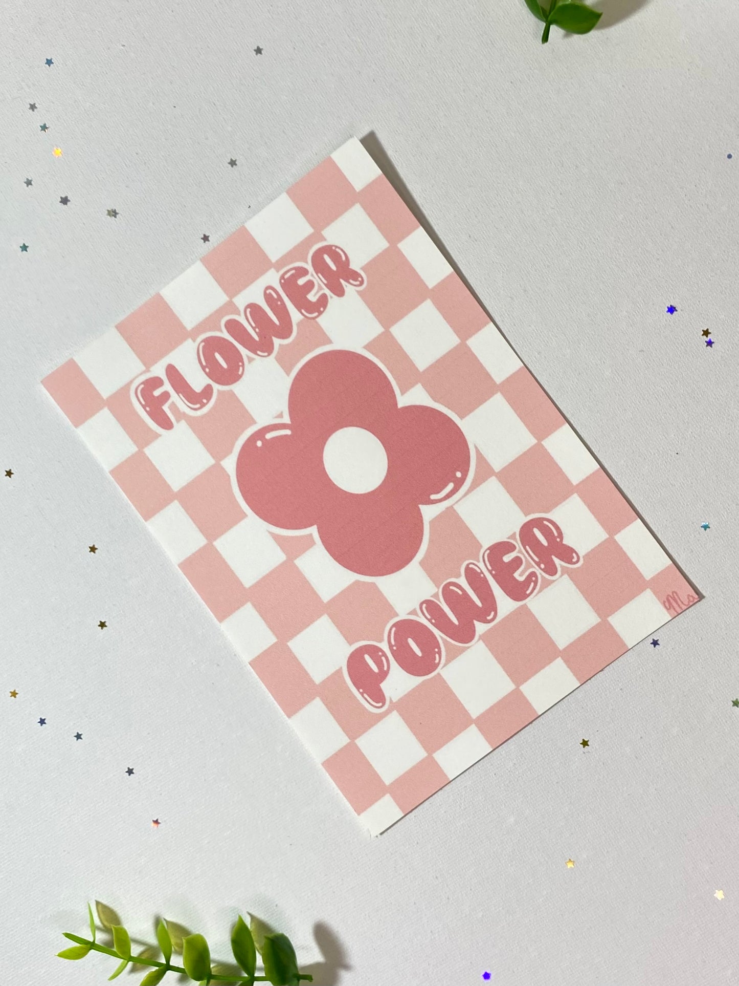 Pastel Flower Power Art Print