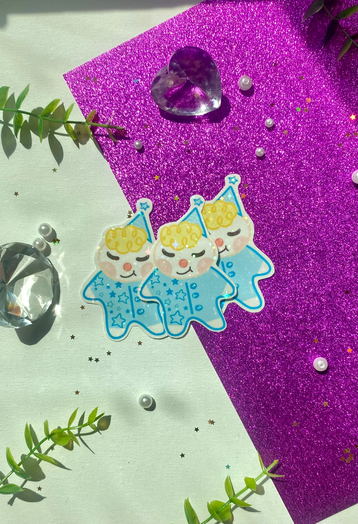 Holographic Bedtime Sticker