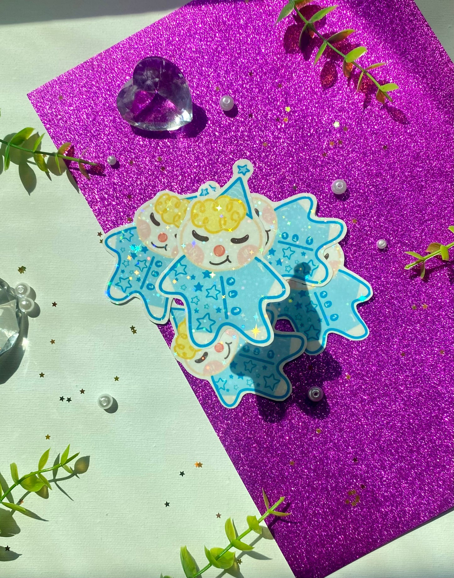 Holographic Bedtime Sticker